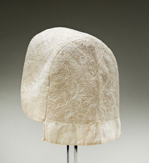 18th Century Corded Baby's Cap