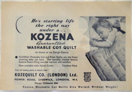 'Kozena' Advertisement