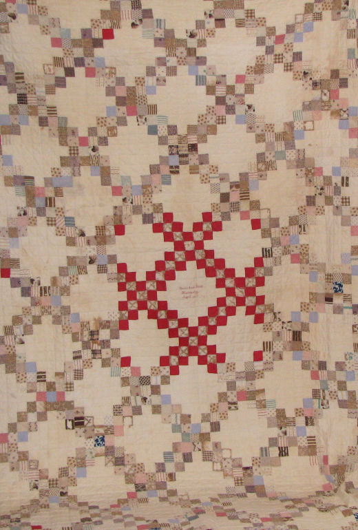 Double Irish Chain Quilt