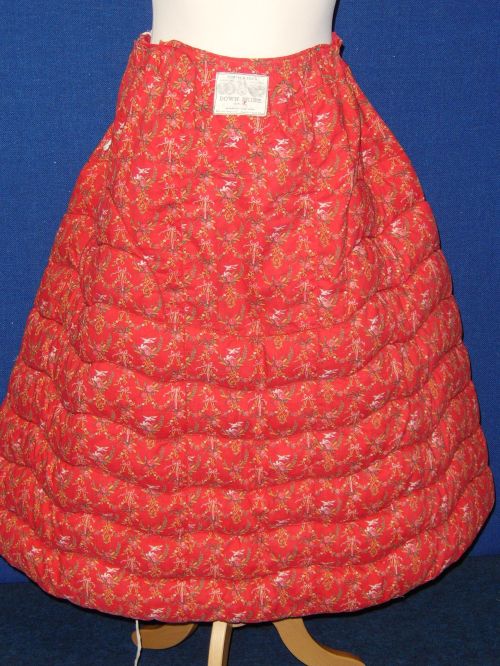 Booth and Fox Turkey Red Petticoat
