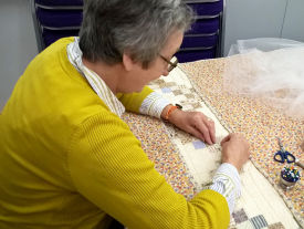 Conservation Volunteers at The Quilters' Guild 