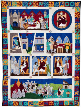 The Magna Carta Quilts - on Display 11th - 15th March