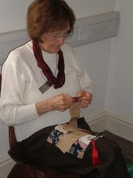 Volunteers Sew Replicas of Heritage Quilts