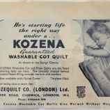 'Kozena' Advertisement