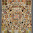 The original 1718 Silk Patchwork Coverlet 