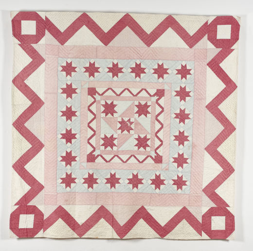 Pink Star Quilt