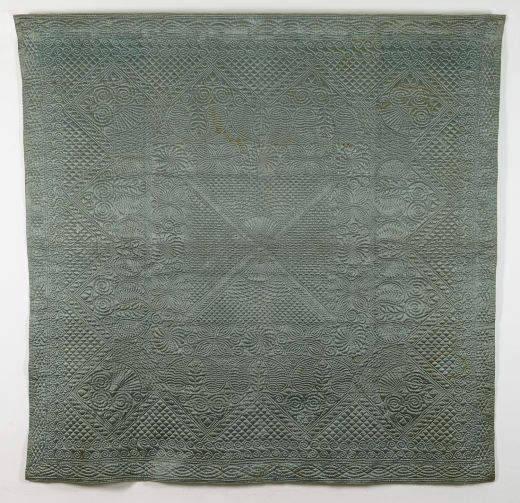 Sea Green Welsh Wholecloth