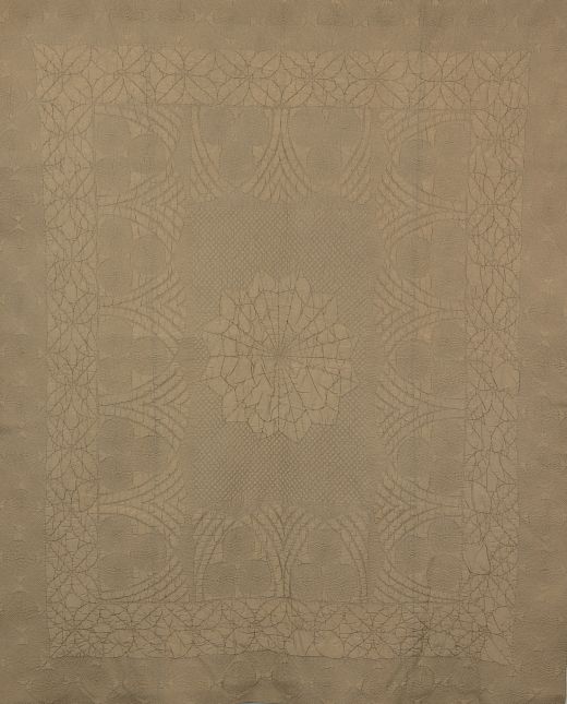 Claridges' Grey  Wholecloth  Quilt