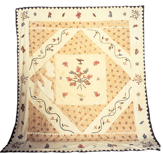 Applique Frame Coverlet