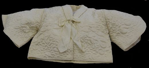 Cream Rayon Bed Jacket