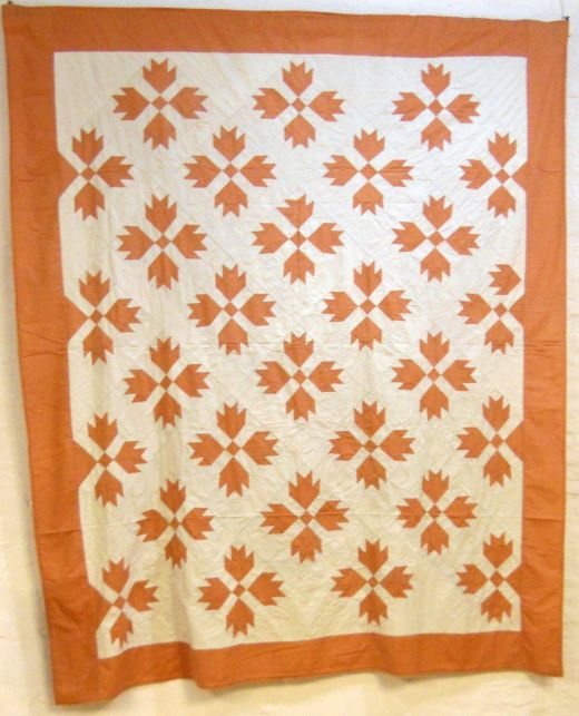 Bears Paw on Point Coverlet