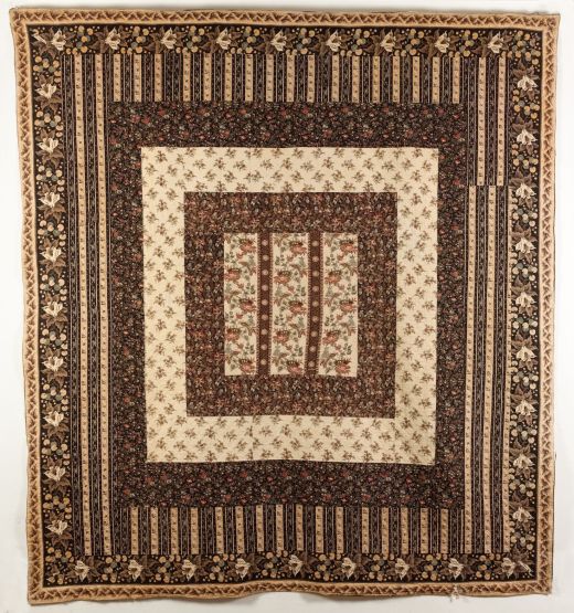 Late 18th Century Simple Frame Quilt