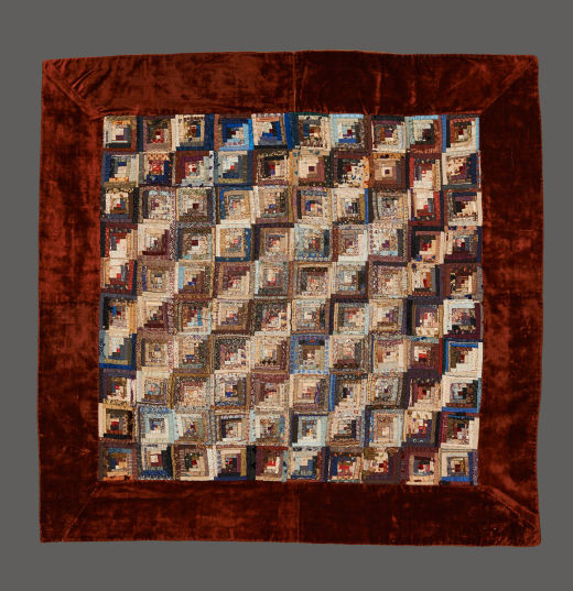 Silk Log Cabin Tablecover