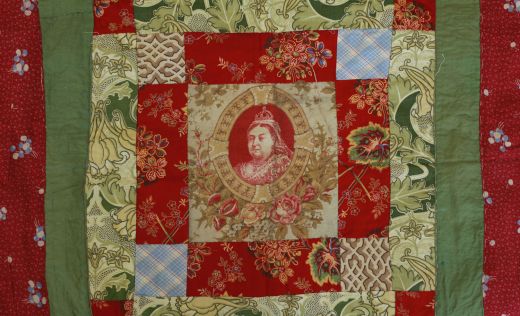 Queen Victoria Coverlet