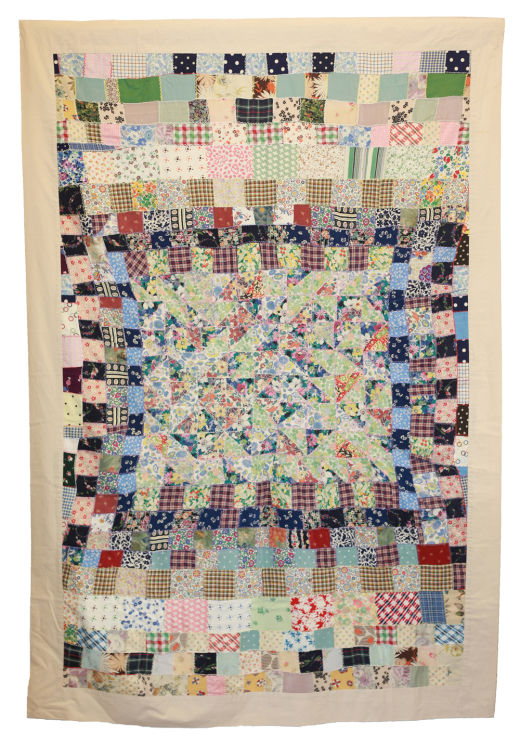 Wartime Patchwork Coverlet