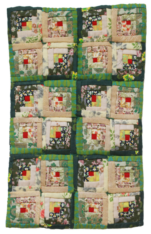 Log Cabin Miniature Quilt