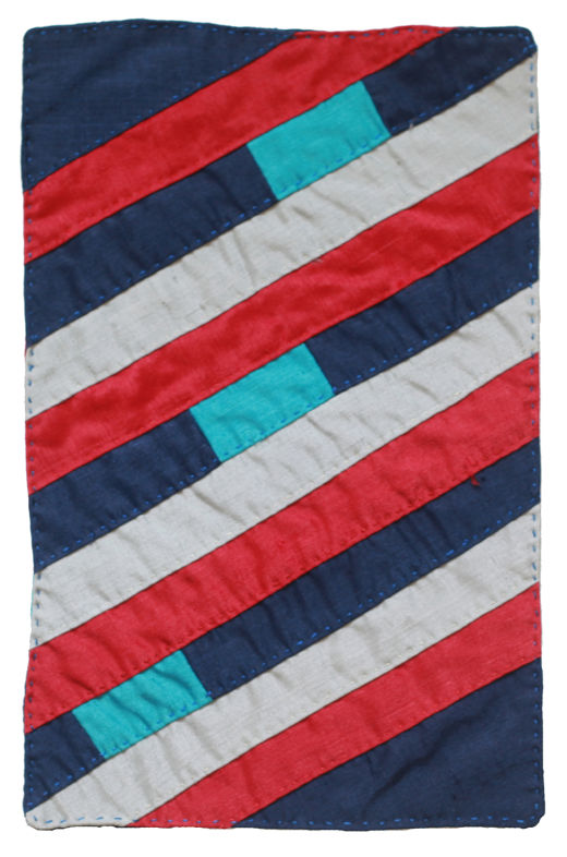 Reversible Silk Miniature Coverlet