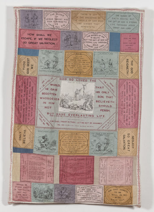 Printed Bible Coverlet 