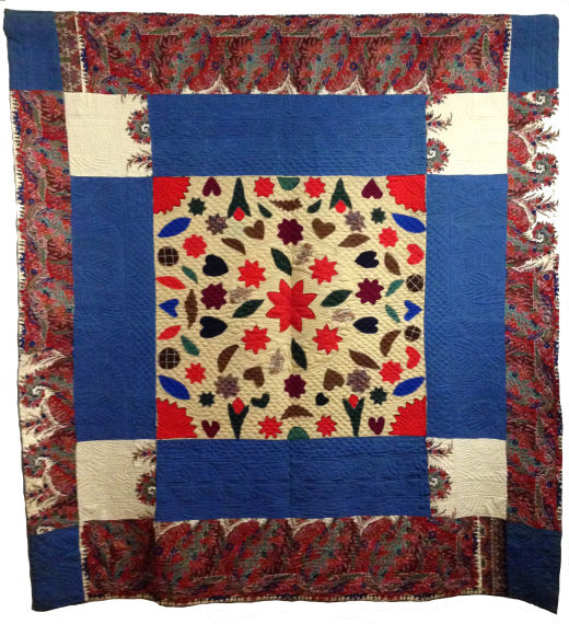 Welsh Wool Applique Quilt