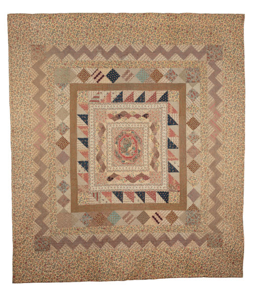 Frame Quilt with Cornucopia Centre