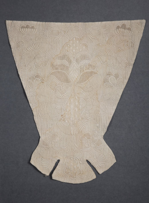 Corded Quilted Stomacher