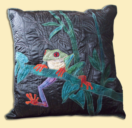 Tree Frog Cushion