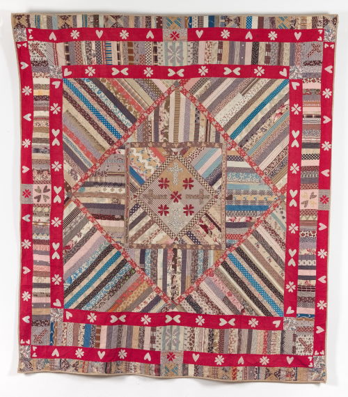Hearts and Crosses Quilt