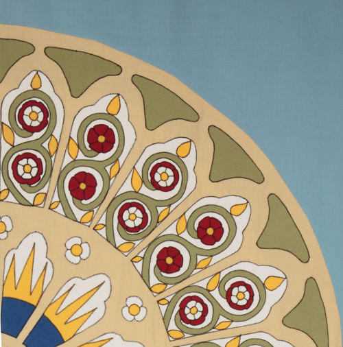 Rose Window of York Minster from Region 14 Banner