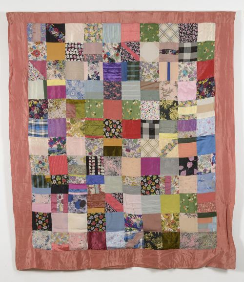 Mid-20th Century Squares Coverlet