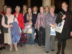 Museum Volunteers visit V&A 'Quilts: 1700-2010' exhibition