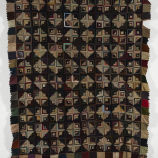 Wool Log Cabin Coverlet