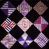 Silk Strip Patchwork Fragment