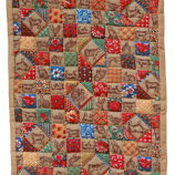 Faux Patchwork Miniature Quilt