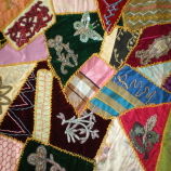 Crazy Patchwork with Embellishment