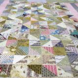 Pastel Triangle Quilt