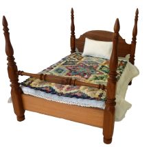Miniature Quilt and Bed