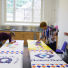 Quilt Museum and Gallery volunteers celebrate le Tour de France